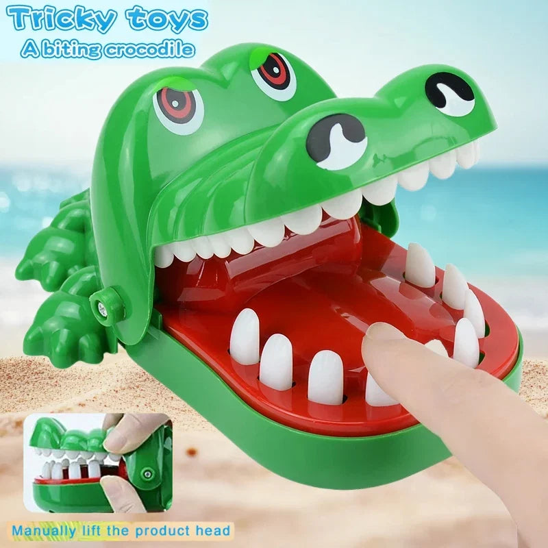 Crocodile Bite Hand Toy | Fun Stress Relief and Party Prank Game