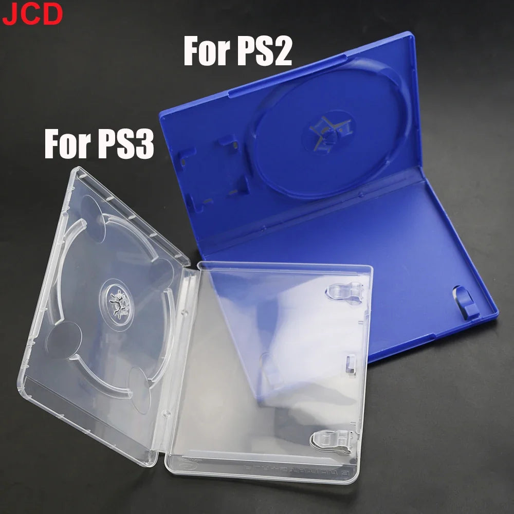 PS2 PS3 Replacement Game Case | Protective CD DVD Disc Storage Box