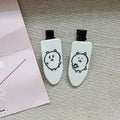 Cute Heart Bear Duckbill Hair Clip | Seamless Bangs Clip for Girls