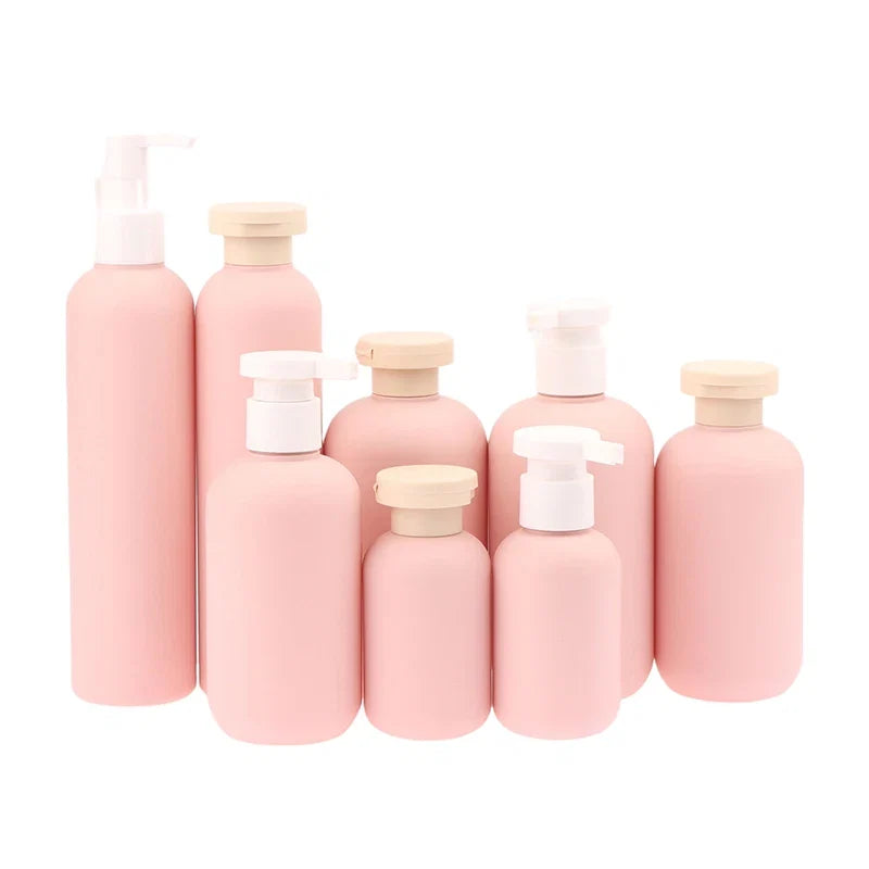 Refillable Foaming Soap Dispenser Bottles | PE Plastic Flip Cap or Pump Lotion Containers