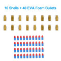 Soft EVA Foam Bullets for Toy Guns | Safe Shell Ejecting Ammo for Kids