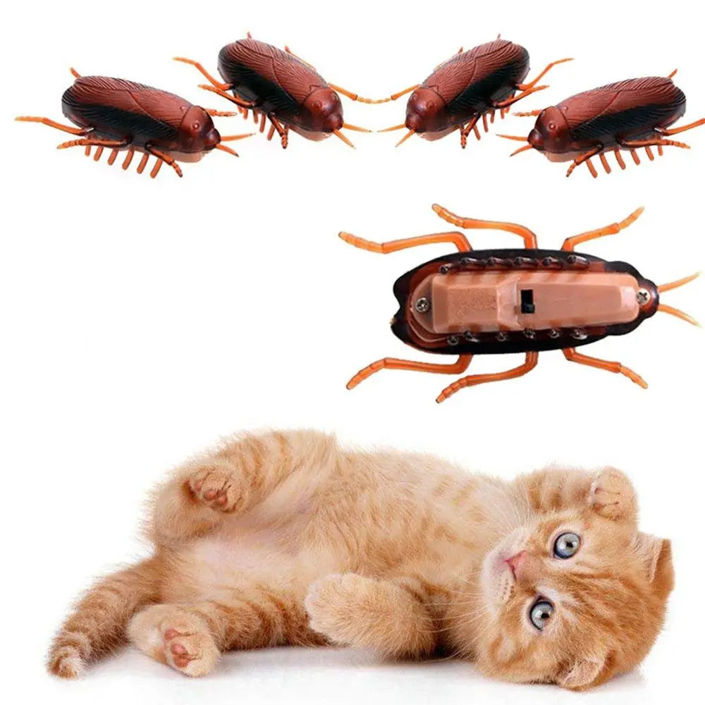 Electric Crawling Cockroach Toy | Realistic Prank Gift for Grownups
