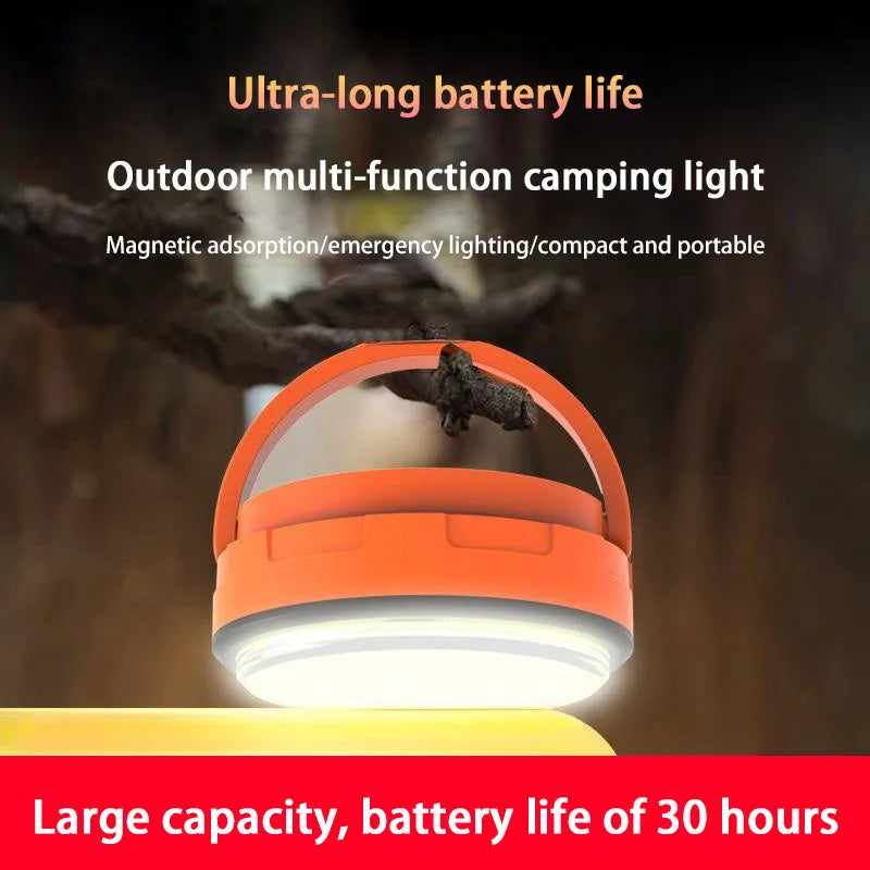 Portable Magnetic Work Light | Strong LED Flashlight Keychain