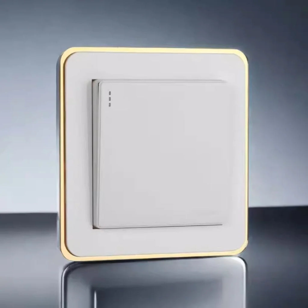 Switch Cover Decorative Frame | Non-Adhesive Acrylic Wall Plate Protector