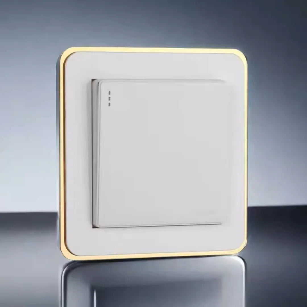 Switch Cover Decorative Frame | Non-Adhesive Acrylic Wall Plate Protector