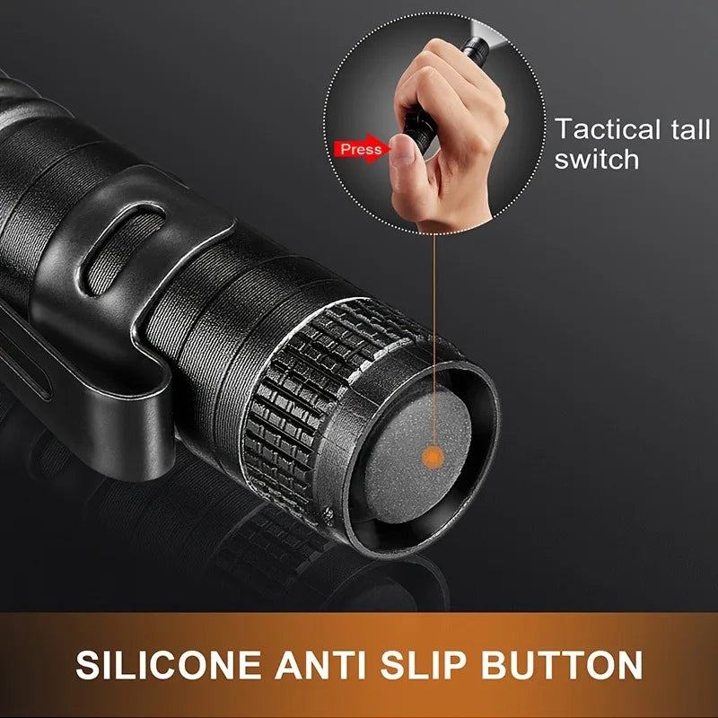 ESMARTER Mini Pen Flashlight | LED Pocket Torch for Work, Camping, and Emergencies