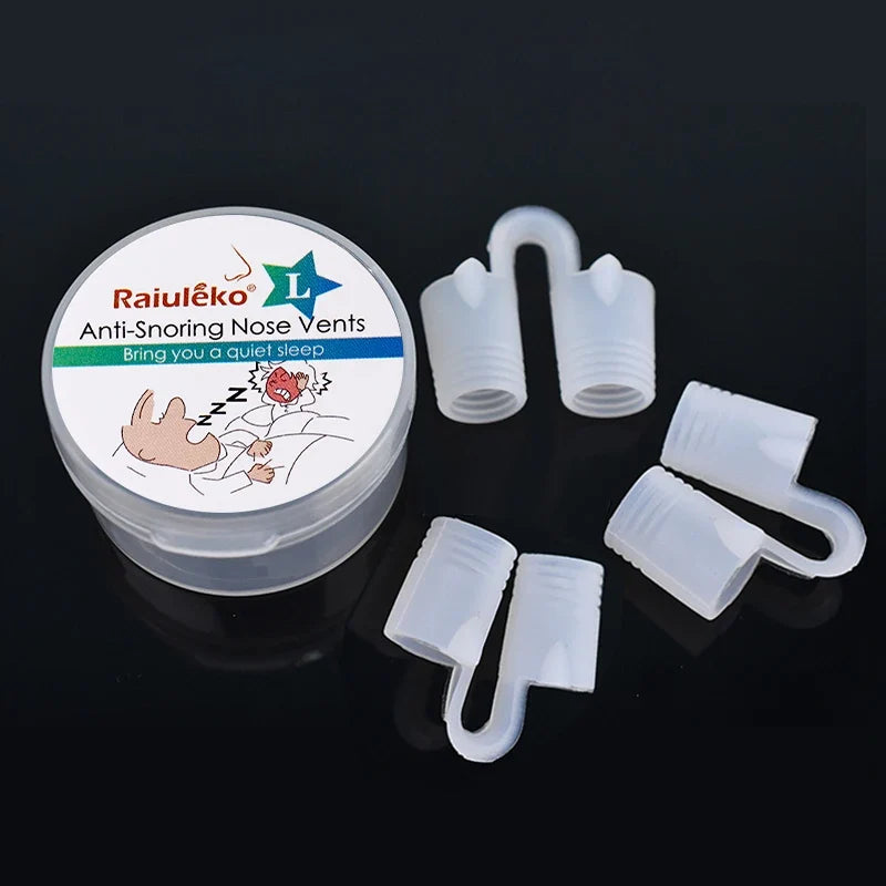Anti Snoring Nasal Dilator | Nose Clip for Silent Sleep Aid