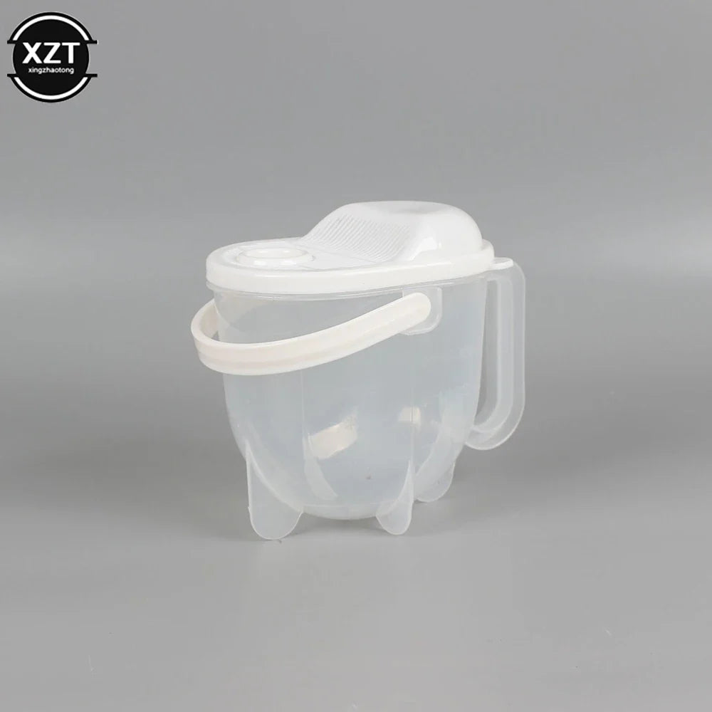 Portable Plastic Rice Cleaning Sieve | Hands-Free Kitchen Tool