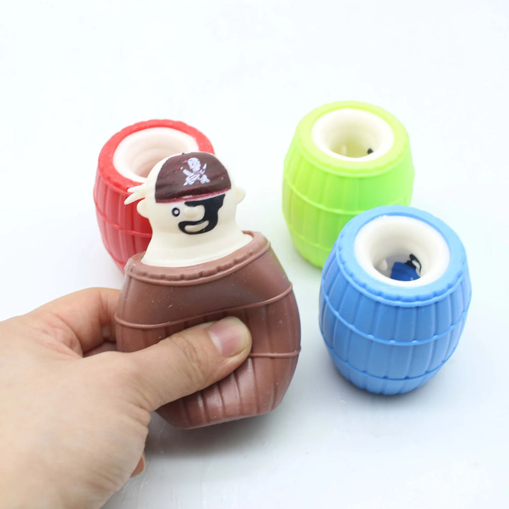 Pirate Cup Squeeze Toy | Anti-Stress Fidget Toy for Kids and Adults