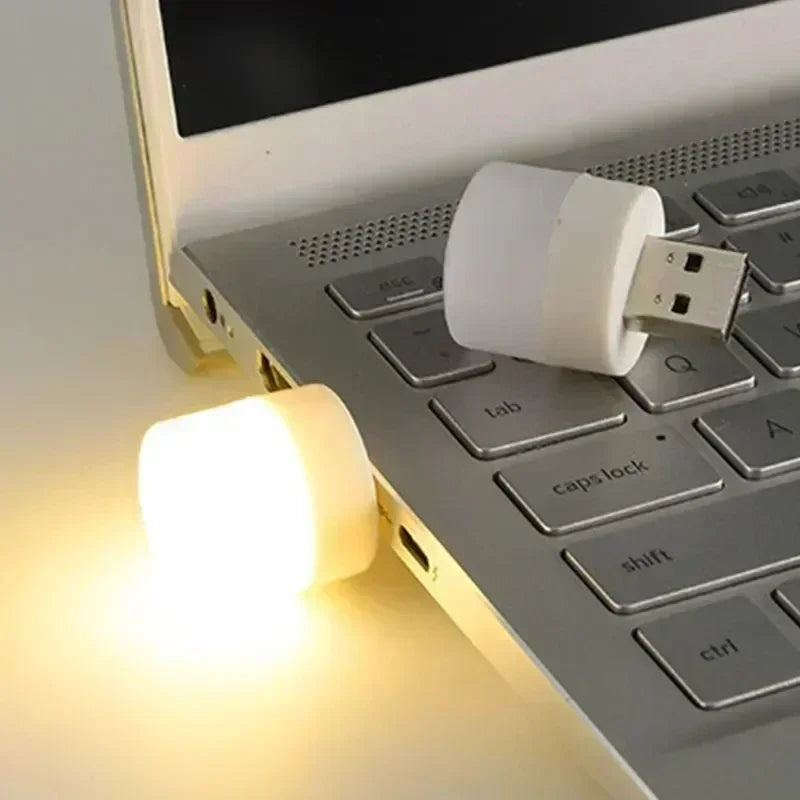 Mini LED Book Reading Light | USB Rechargeable Portable Desk Lamp