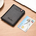 Ultra Thin Vertical Wallet for Men | Minimalist Card Holder