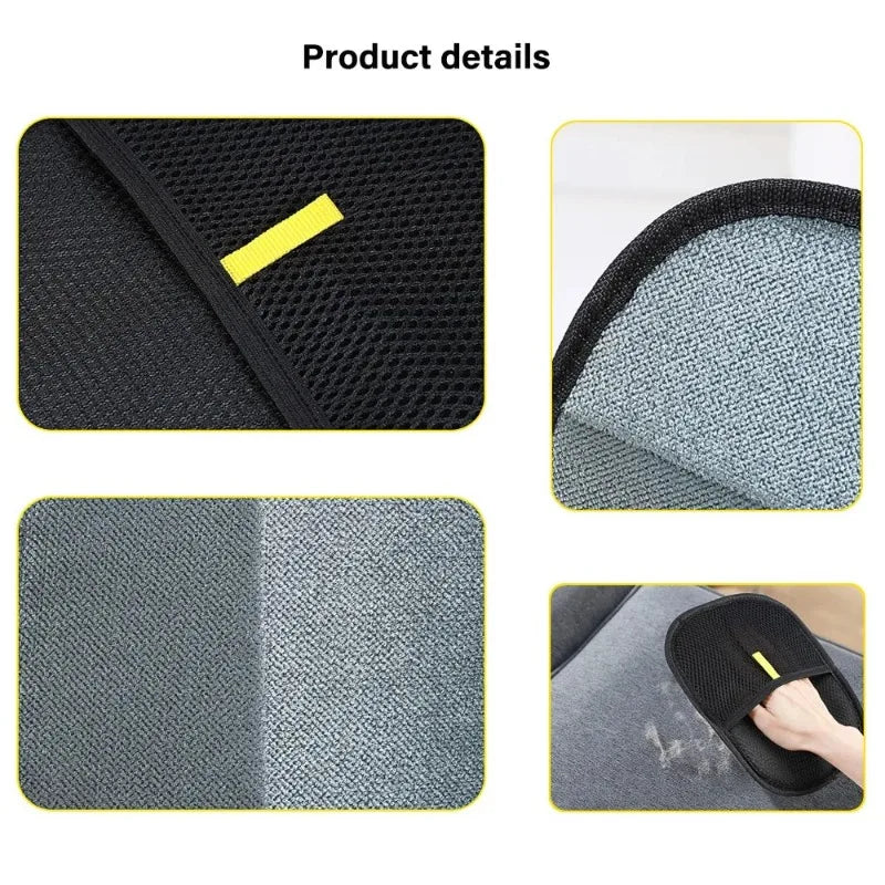 Pet Hair Removal Gloves | Static-Free Grooming Tool for Dogs, Cats, and Furniture