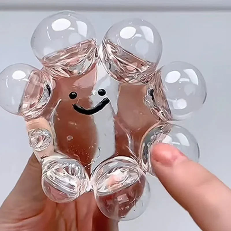 Adjustable Vacuum Squishy Stress Ball | Squeeze Toy for Stress Relief