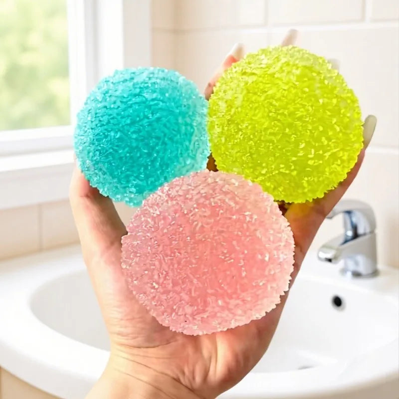 Squishy Ice Ball Fidget Toy | Super Soft Pink Mochi Slow-Rebound Stress Relief