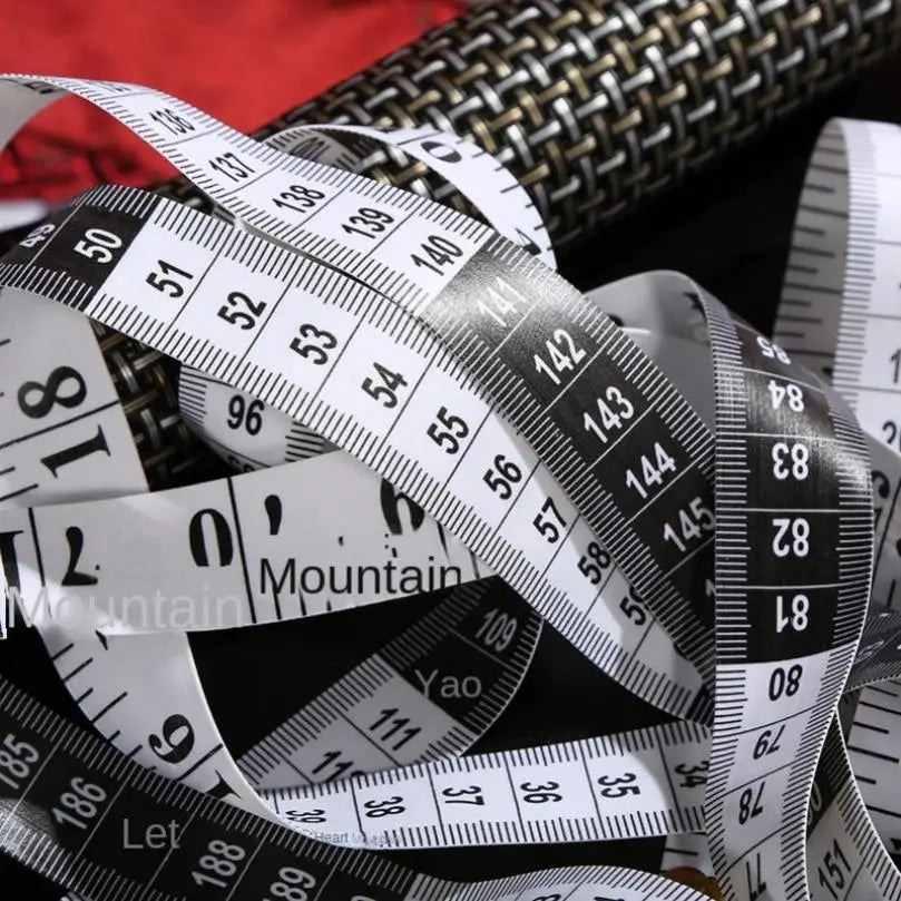 Fiberglass Tape Measure 2m | Soft Sewing Ruler with Dual Scale
