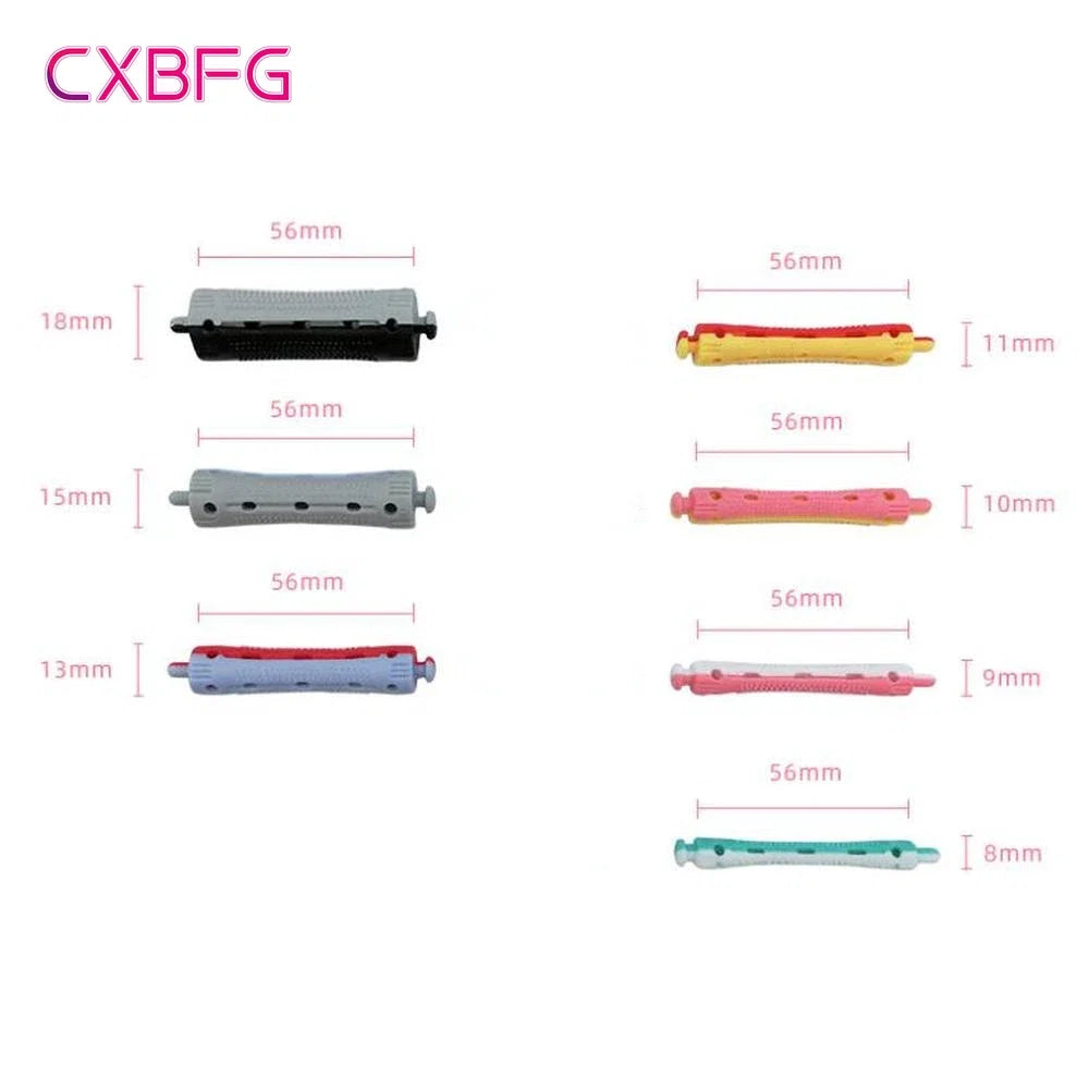 12pcs Heatless Hair Curler Set | No Heat Soft Flexi Rods for Natural Curls