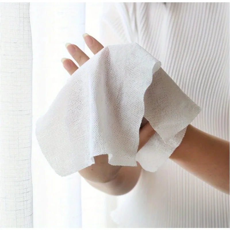 Compressed Mini Face Towels | Travel Disposable Towels in Portable Tube