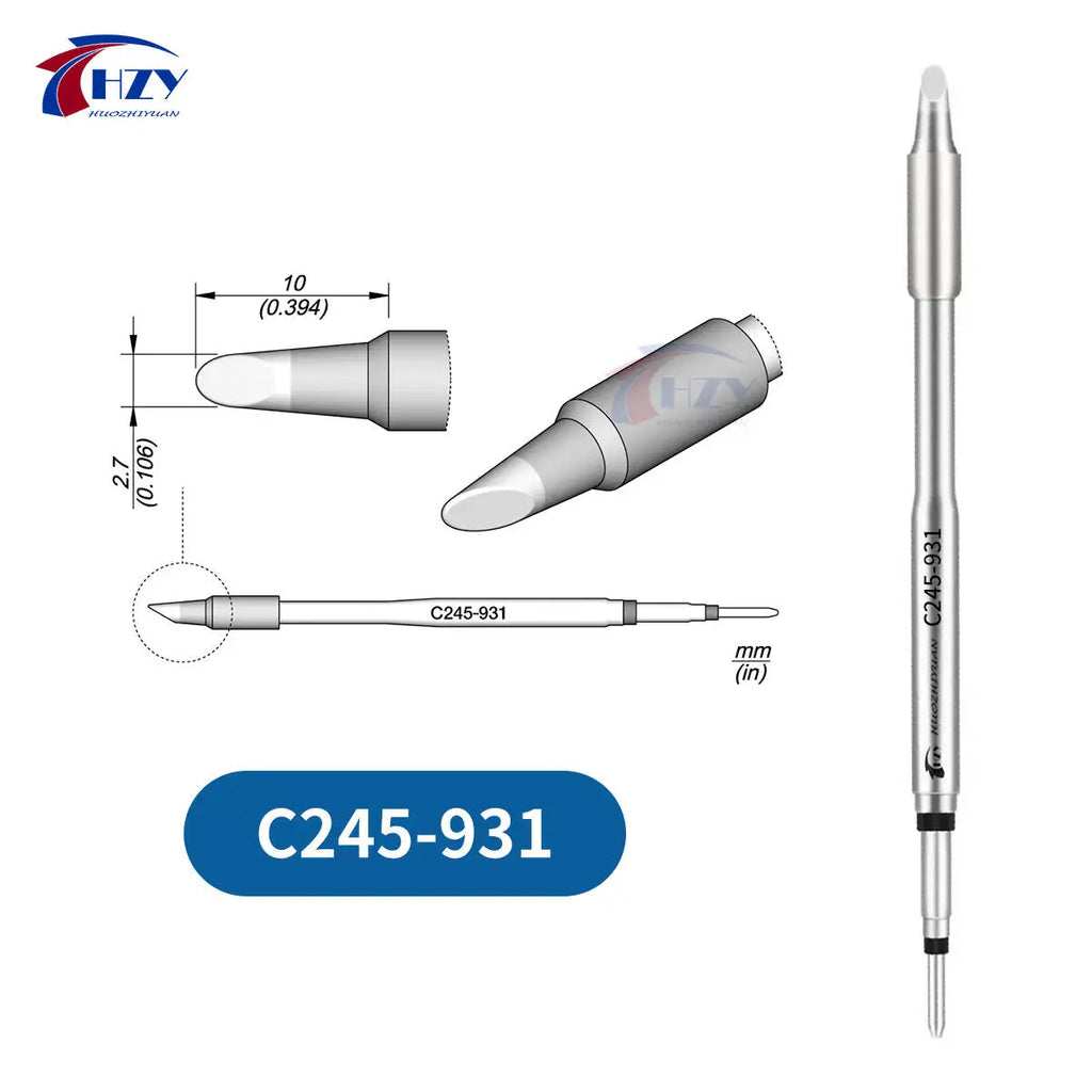 OEM C245 Series Soldering Iron Tips | Universal T245 Handle Soldering Station Tips for Phone Repair