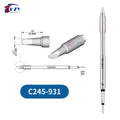 OEM C245 Series Soldering Iron Tips | Universal T245 Handle Soldering Station Tips for Phone Repair
