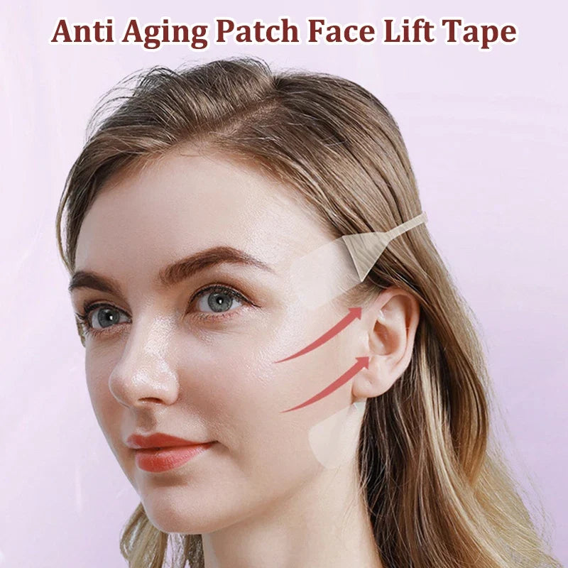 Invisible Facial Slimming Tape | Instant Face and Neck Lift Patches