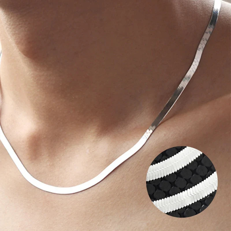 Blade Chain Necklace | Unisex Punk Stainless Steel Jewelry