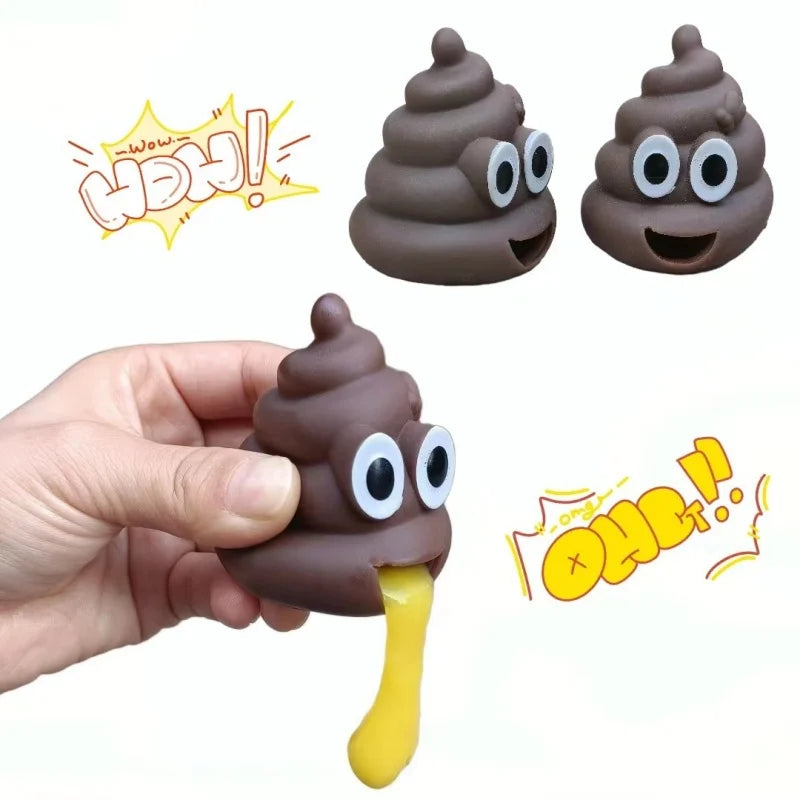 Prank Vomit Stool Toy | Silicone Gag Gift for Practical Jokes