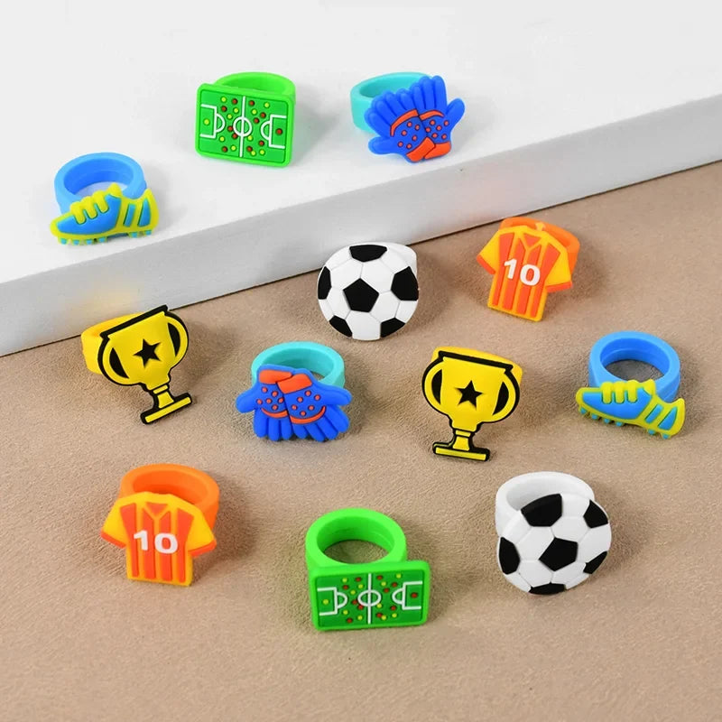 Soccer Party Bracelets Keychain | Pin Ball Maze Game Toys for Football Theme Kids Birthday Party Favors