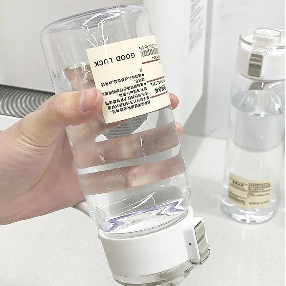 Portable Water Bottle | Leakproof Reusable Plastic Cup for Daily Hydration