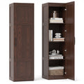 Tall Storage Cabinet with 4 Shelves - 59" Height