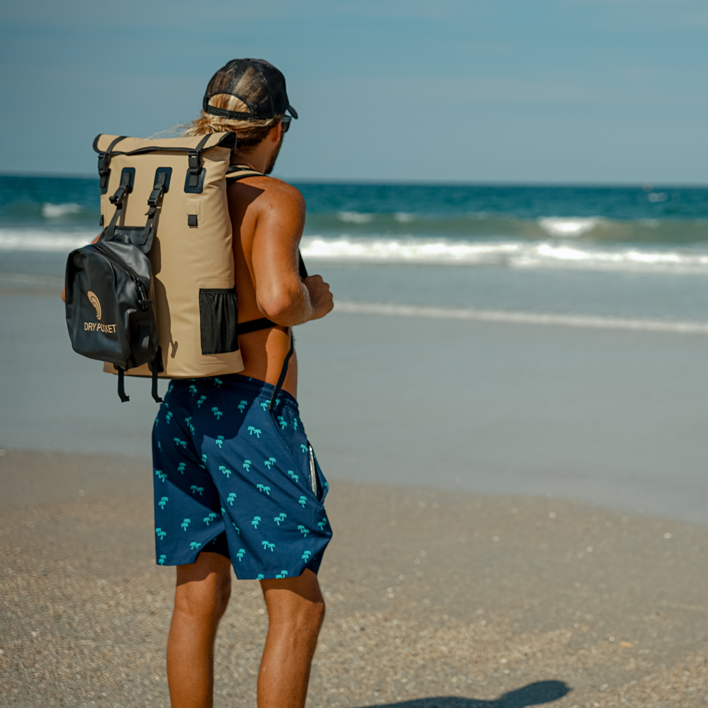 The Bellavia - Waterproof Floating Backpack Cooler With Dry Bag