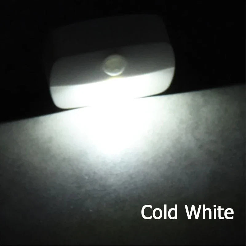 Smart Motion Sensor LED Night Light | EU Plug In 220V Wall Lamp for Hallway Kitchen Stair Bedroom