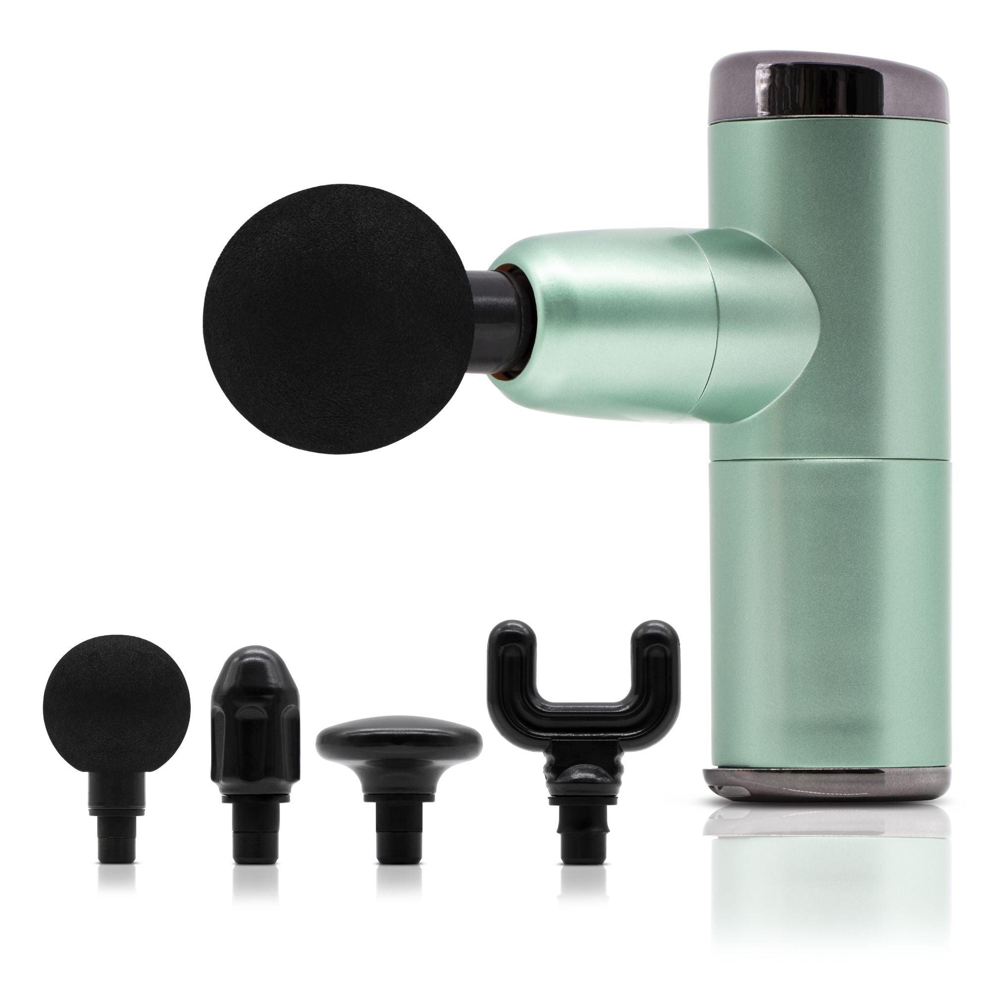 Portable Massage Gun Ð Deep Tissue Percussion Massager, Handheld Quiet Fascia Gun for Muscle Pain and Soreness Relief