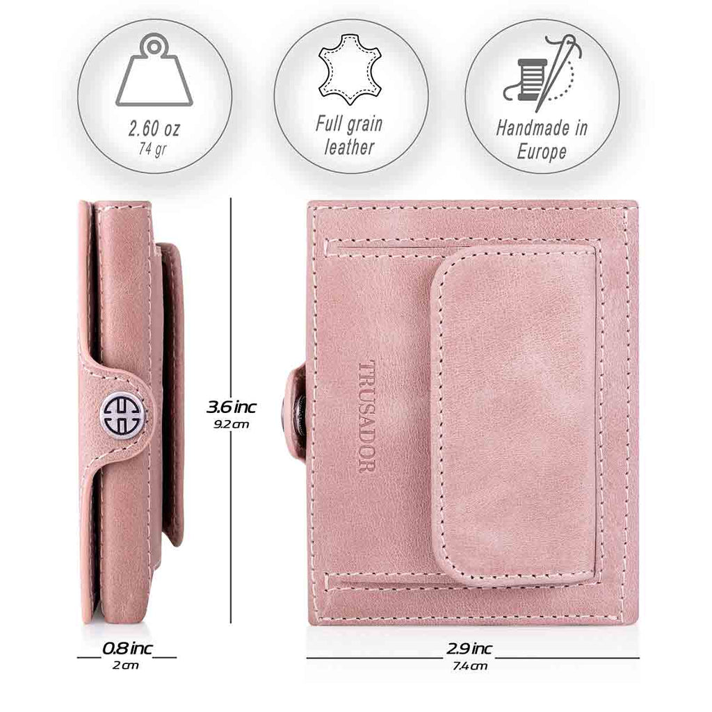 Valencia Leather Wallet With Coin Pocket