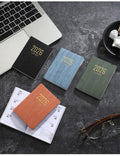 A7 2026 English Planner Book | Mini Pocket Weekly Calendar