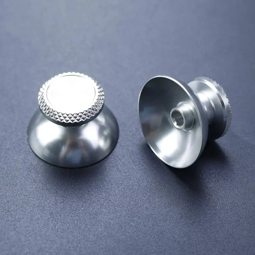 Aluminum Metal Joystick Thumbstick Caps | Premium Replacement Grip Covers for PS5 Controllers