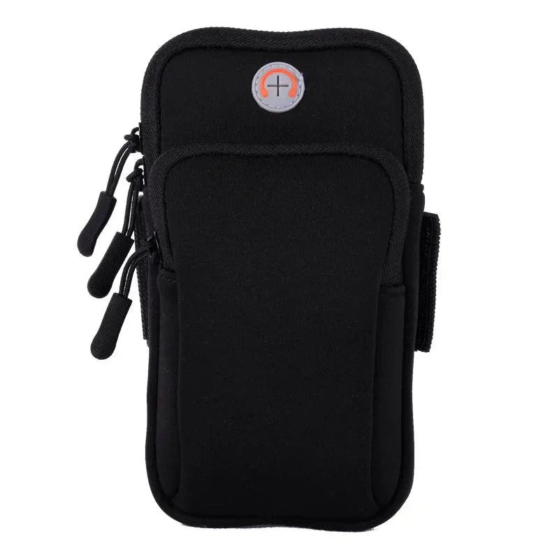 Running Arm Bag | Shockproof Adjustable Armband Pouch for Smartphones up to 6 Inches