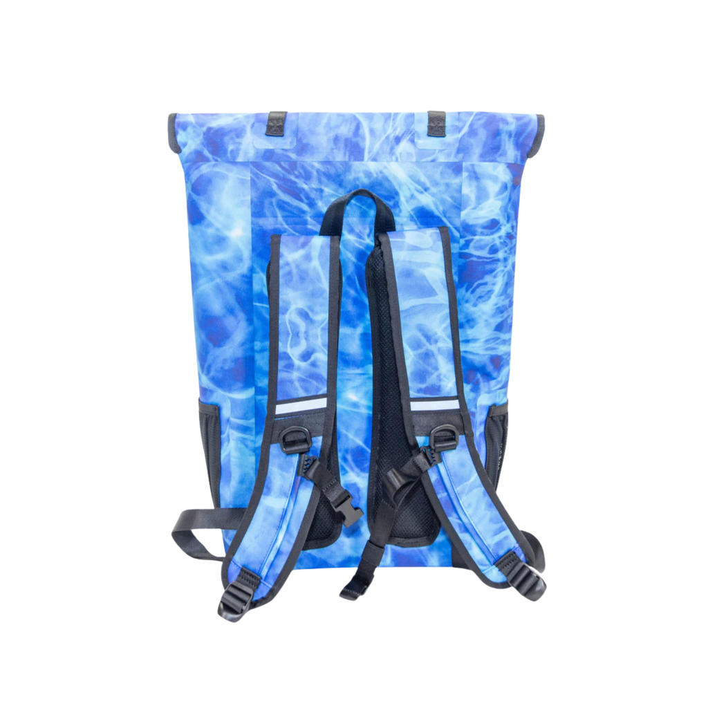 Waterproof Floating Backpack Cooler - Ocean Blue