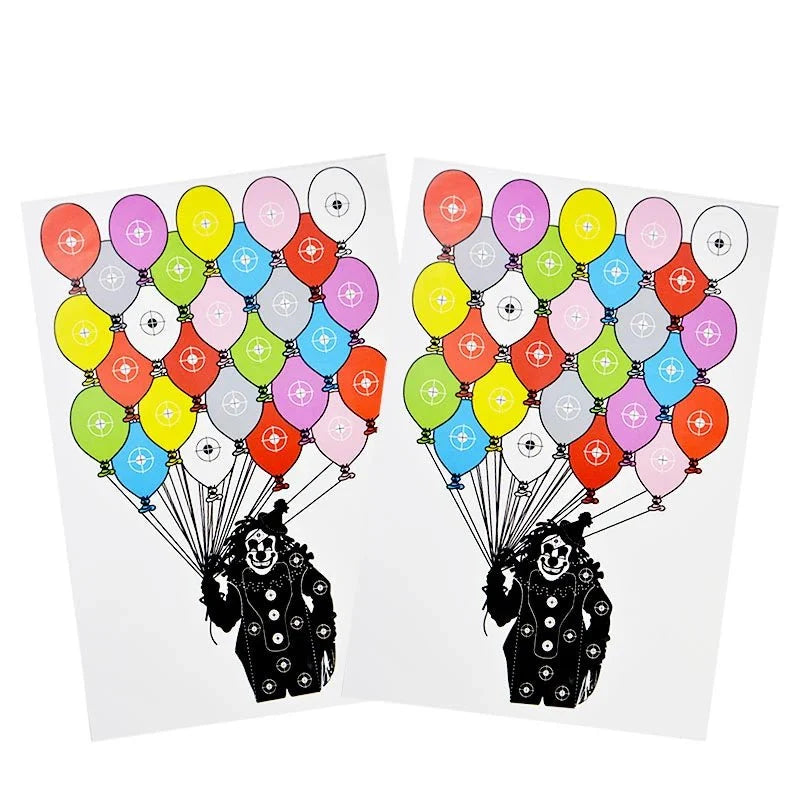 Archery Paper Targets | 5-Pack Large Practice Sheets for Shooting