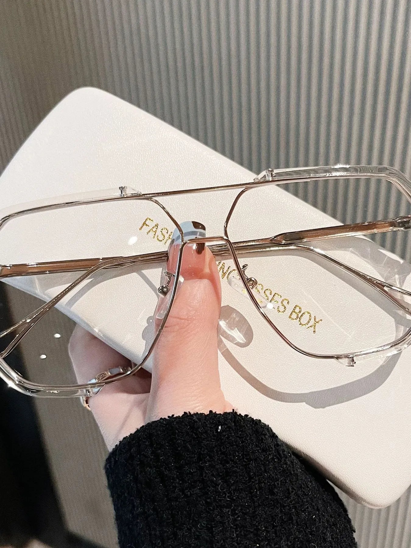 UV Protection Oversized Sunglasses