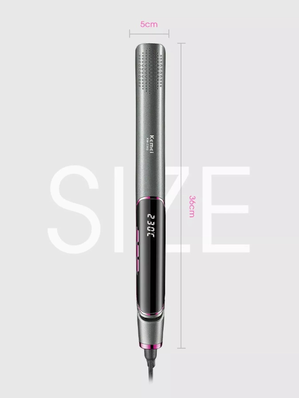 Adjustable Temperature Hair Straightener
