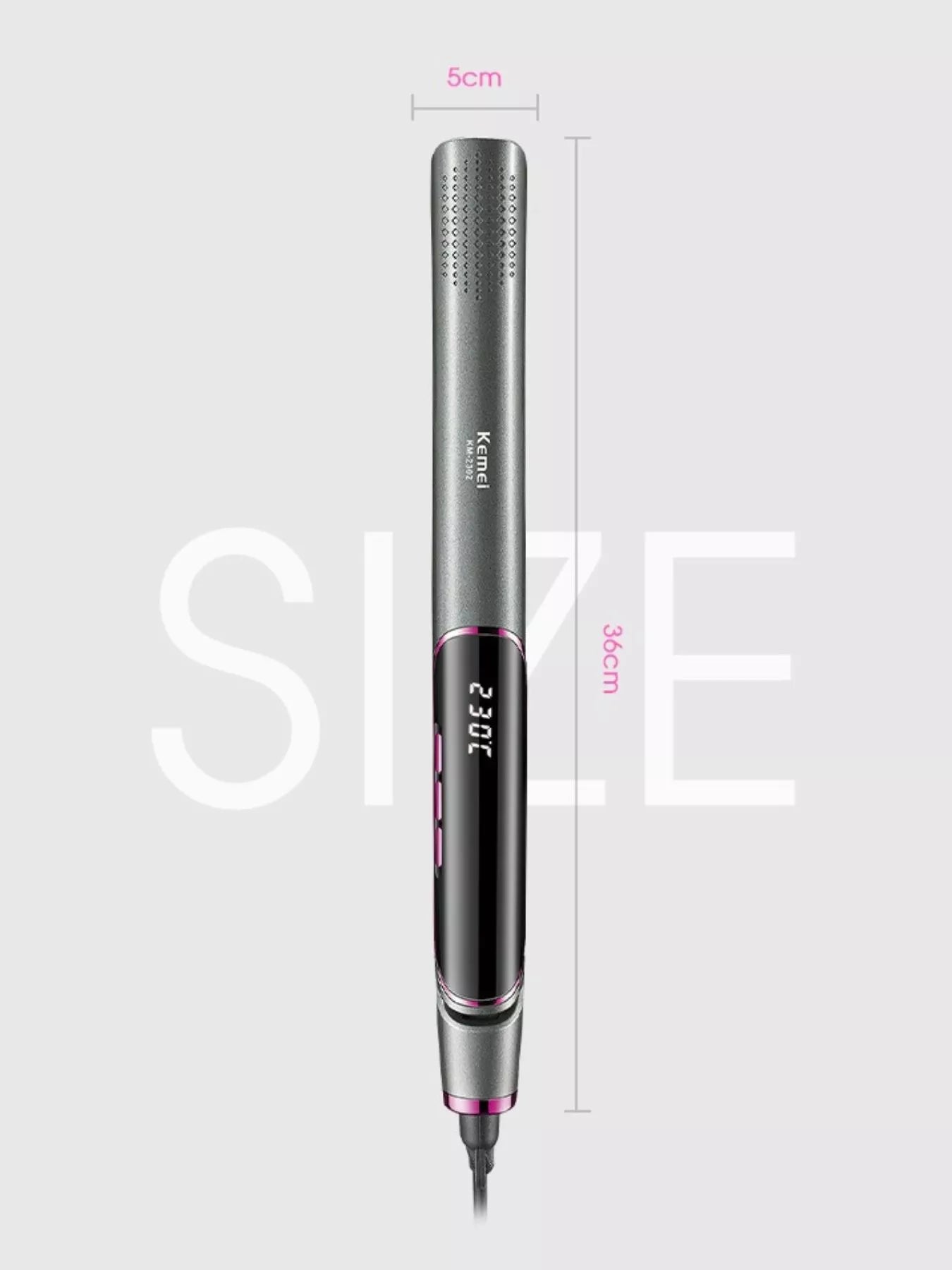 Adjustable Temperature Hair Straightener
