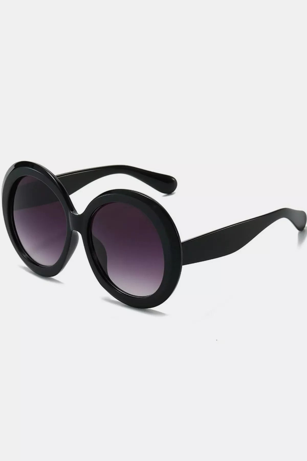 Oversized Round Frame Fashion Sunglasses