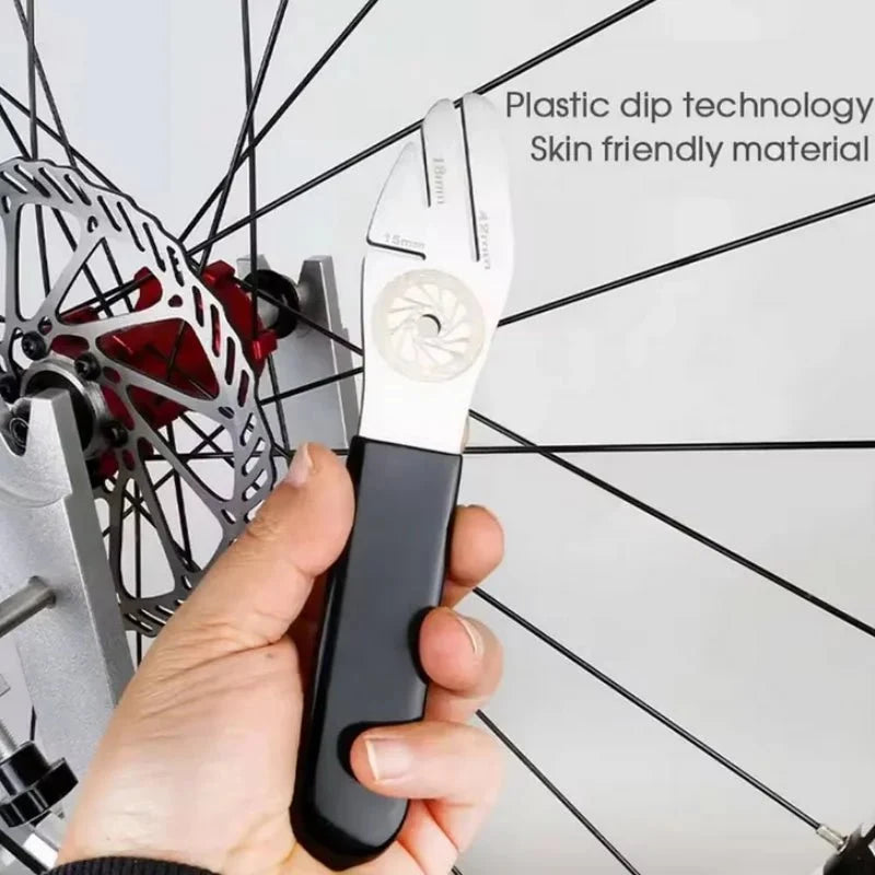 Disc Brake Rotor Truing Tool | Stainless Steel Alignment Wrench for MTB and Road Bikes