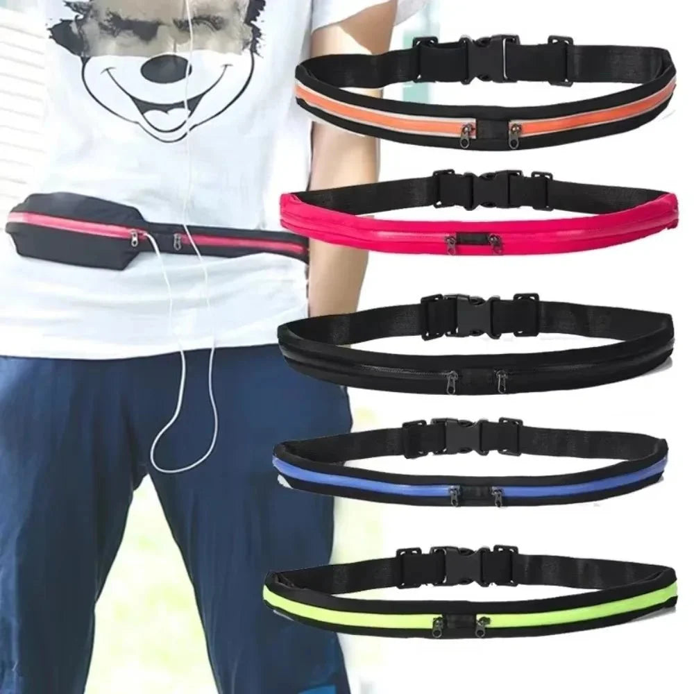 Unisex Running Waist Bag | Adjustable Lightweight Belt Pack for Jogging