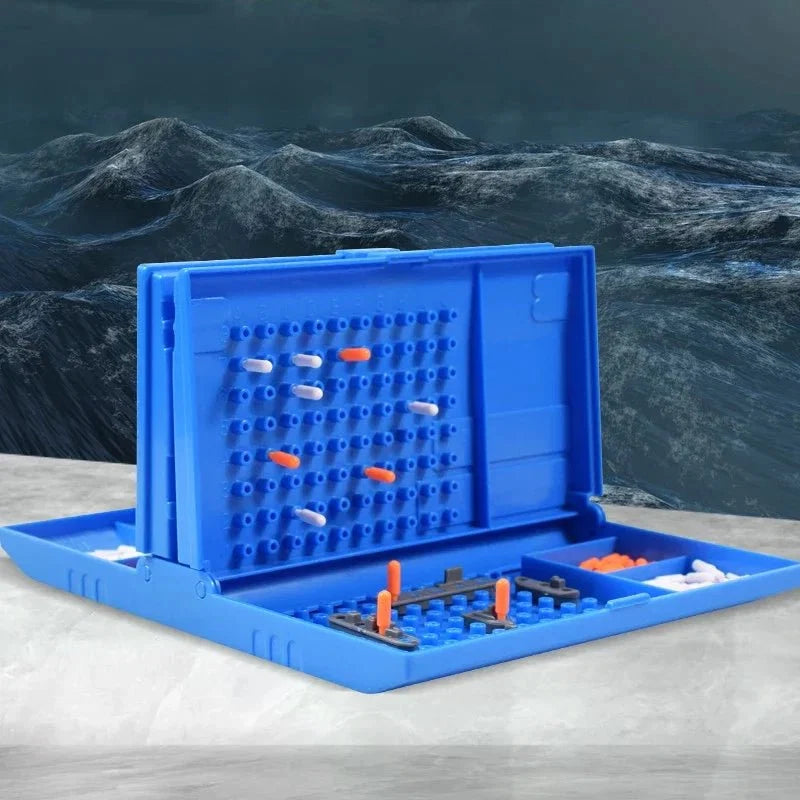 Classic Sea Battle Board Game | Strategic Two-Player Naval Battle Toy