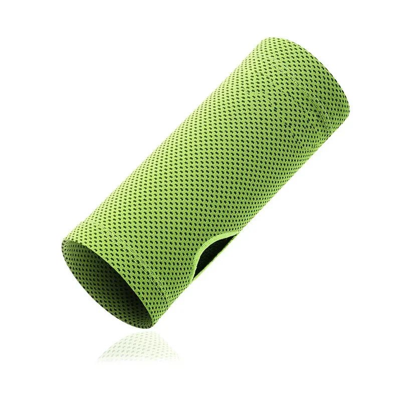 Cold-Sensing Sports Wristbands | Ice Silk Cooling Sweatbands for Workouts