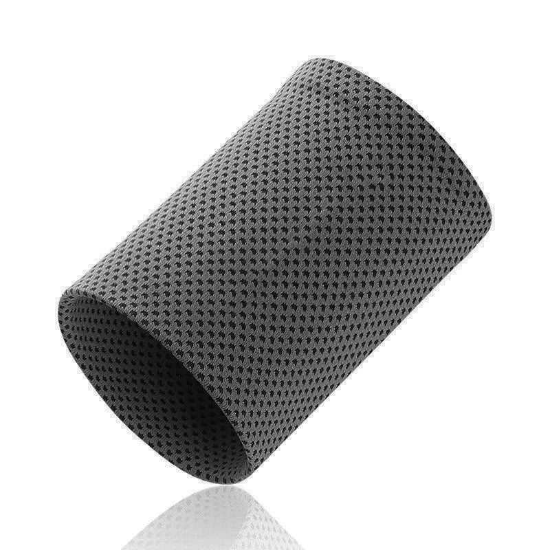 Cold-Sensing Sports Wristbands | Ice Silk Cooling Sweatbands for Workouts