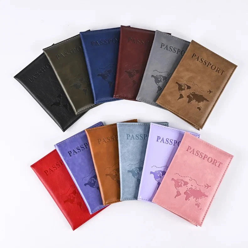 Colorful Passport Holder | Travel Wallet and Protective Cover