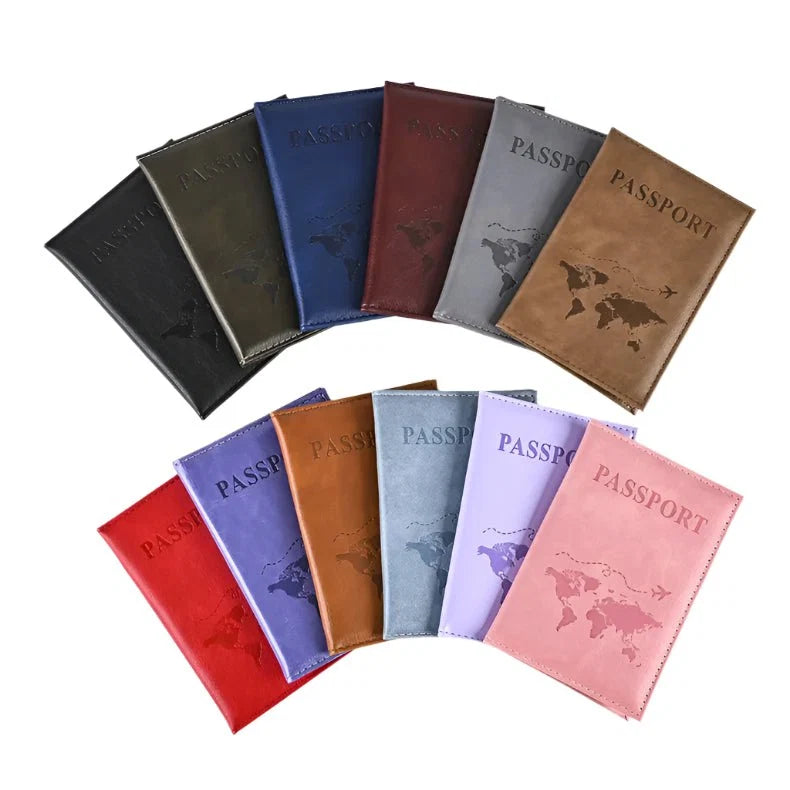 Colorful Passport Holder | Travel Wallet and Protective Cover