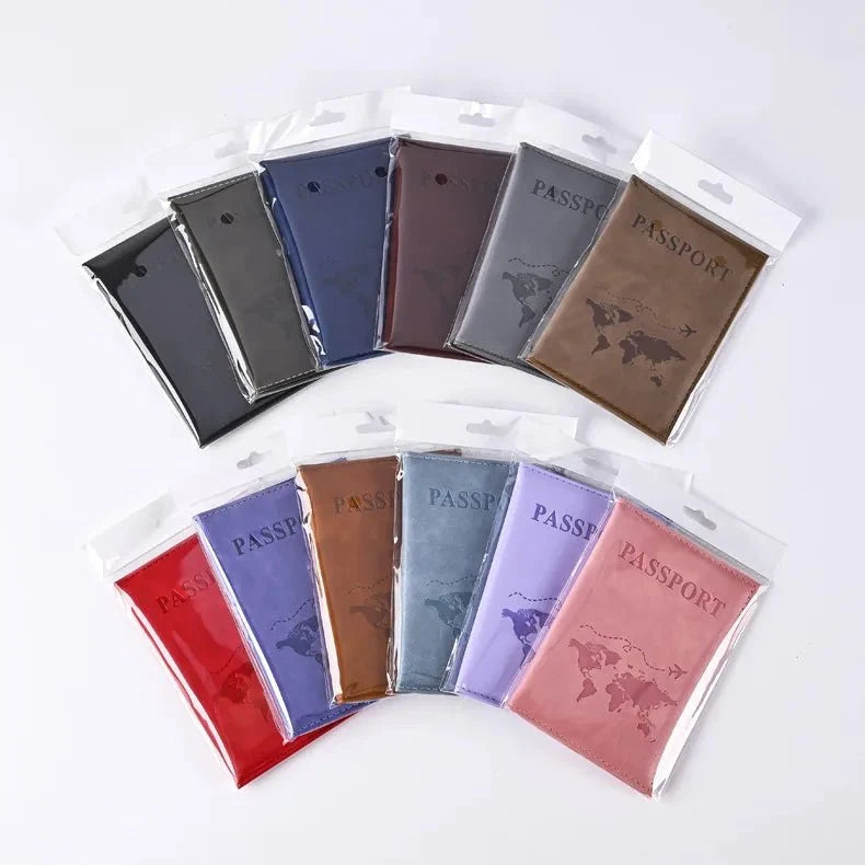 Colorful Passport Holder | Travel Wallet and Protective Cover